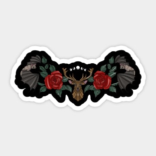 Chest Tattoo Design Sticker